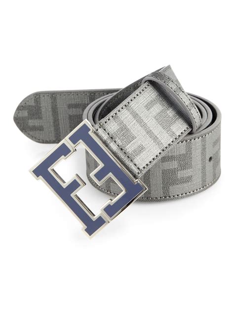 fendi grey belt